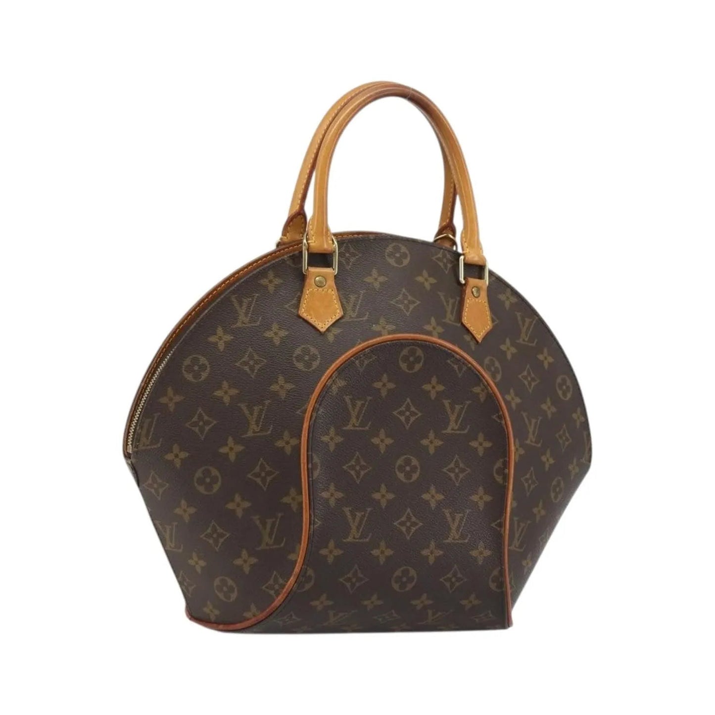 Louis Vuitton Ellipse Monogram Canvas, Brown, Canvas, Handbag
