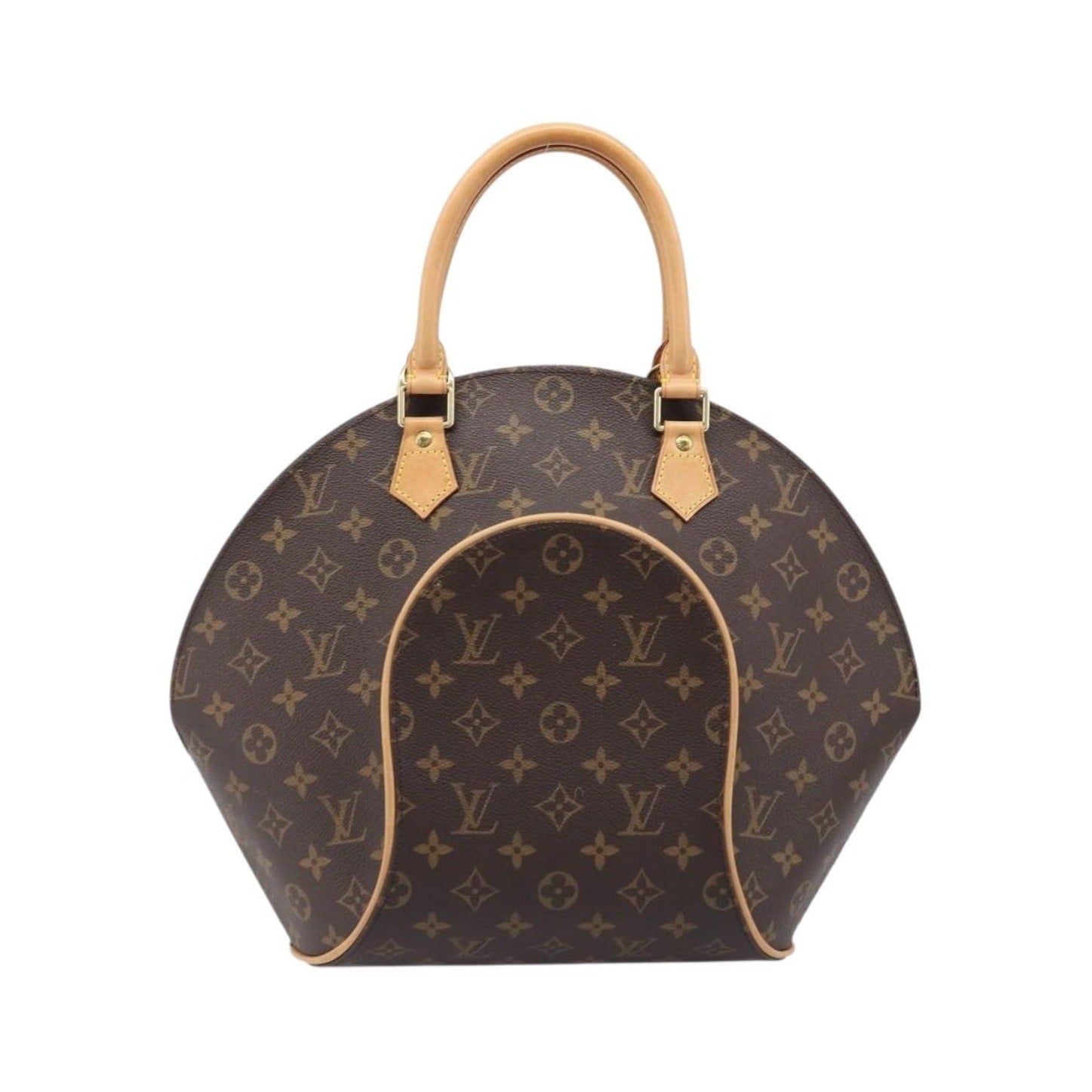 Louis Vuitton Ellipse Monogram Canvas, Brown, Canvas, Handbag