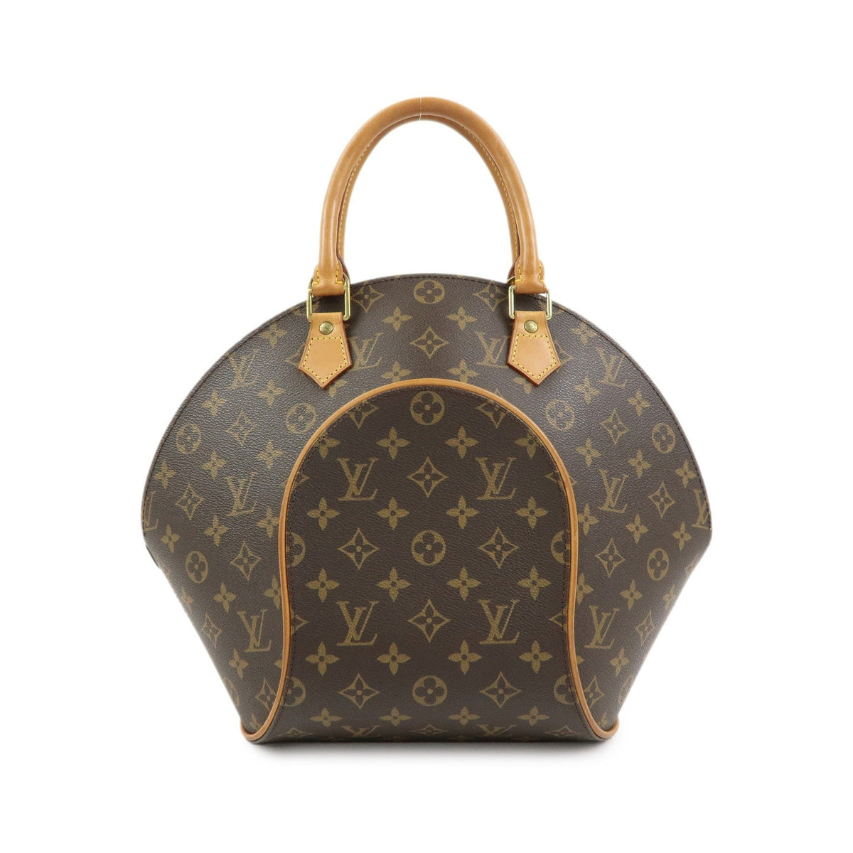 Louis Vuitton Ellipse Monogram Canvas, Brown, Canvas, Handbag