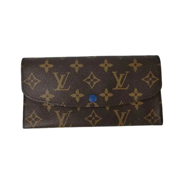 Louis Vuitton Emilie Monogram Canvas, Brown, Canvas, Wallet