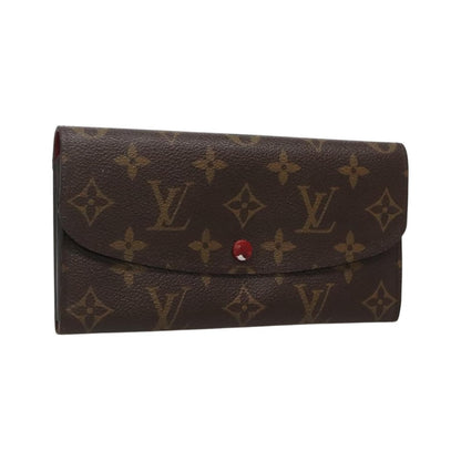 Louis Vuitton Emilie Monogram Canvas, Red, Canvas, Wallet