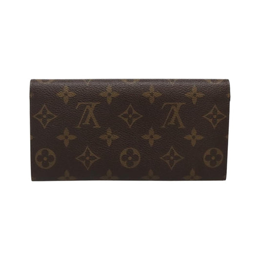 Louis Vuitton Emilie Monogram Canvas, Red, Canvas, Wallet