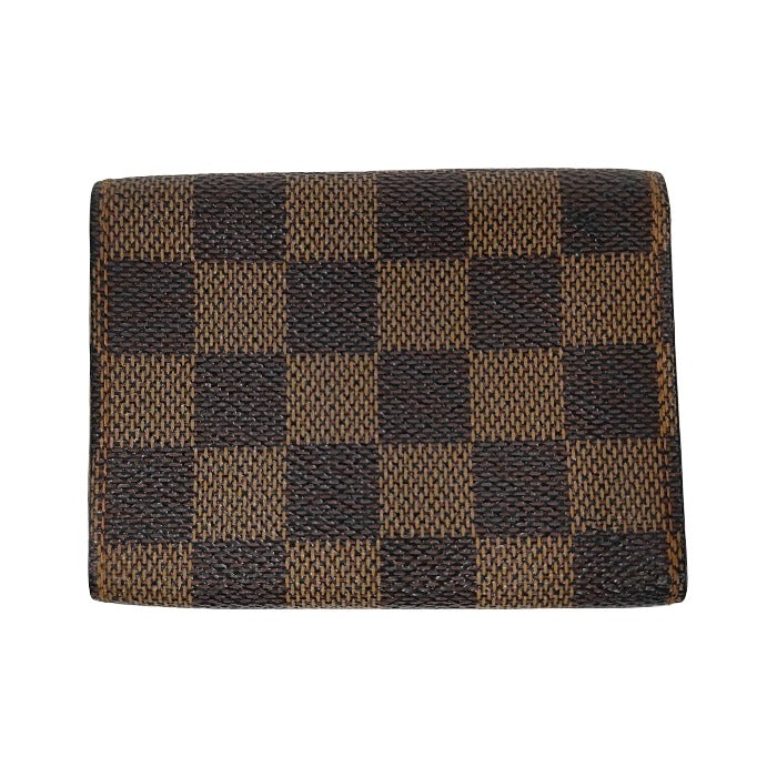 Louis Vuitton Envelope Business Card Holder Damier, Brown, Canvas, Card Holder