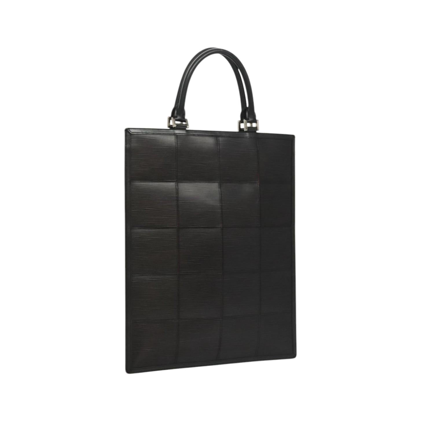 Louis Vuitton Epi Stretch Silver Fizz Epi Stretch, Black, Leather, Handbag