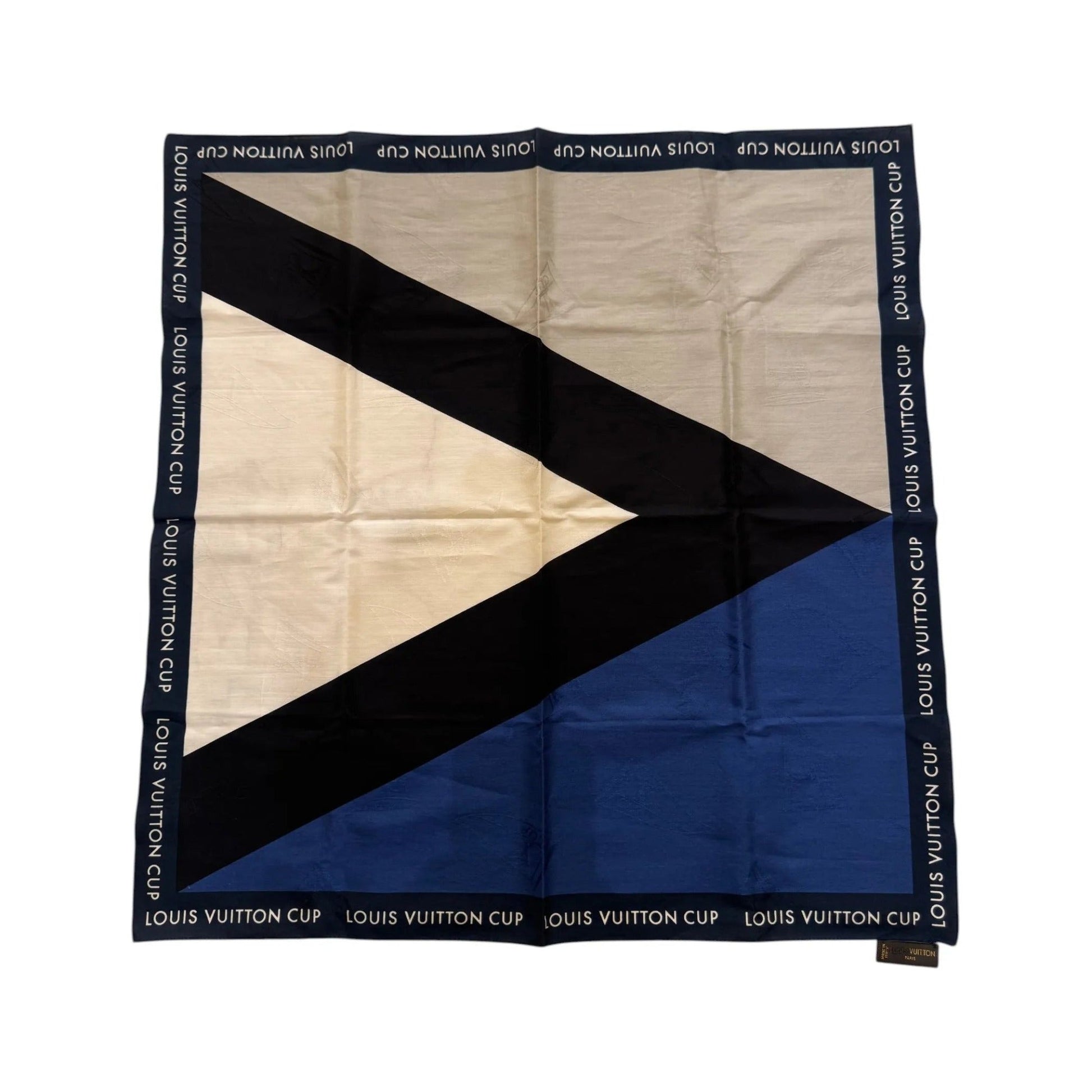 Louis Vuitton Etoile scarf Monogram, Blue, Cotton, Scarf