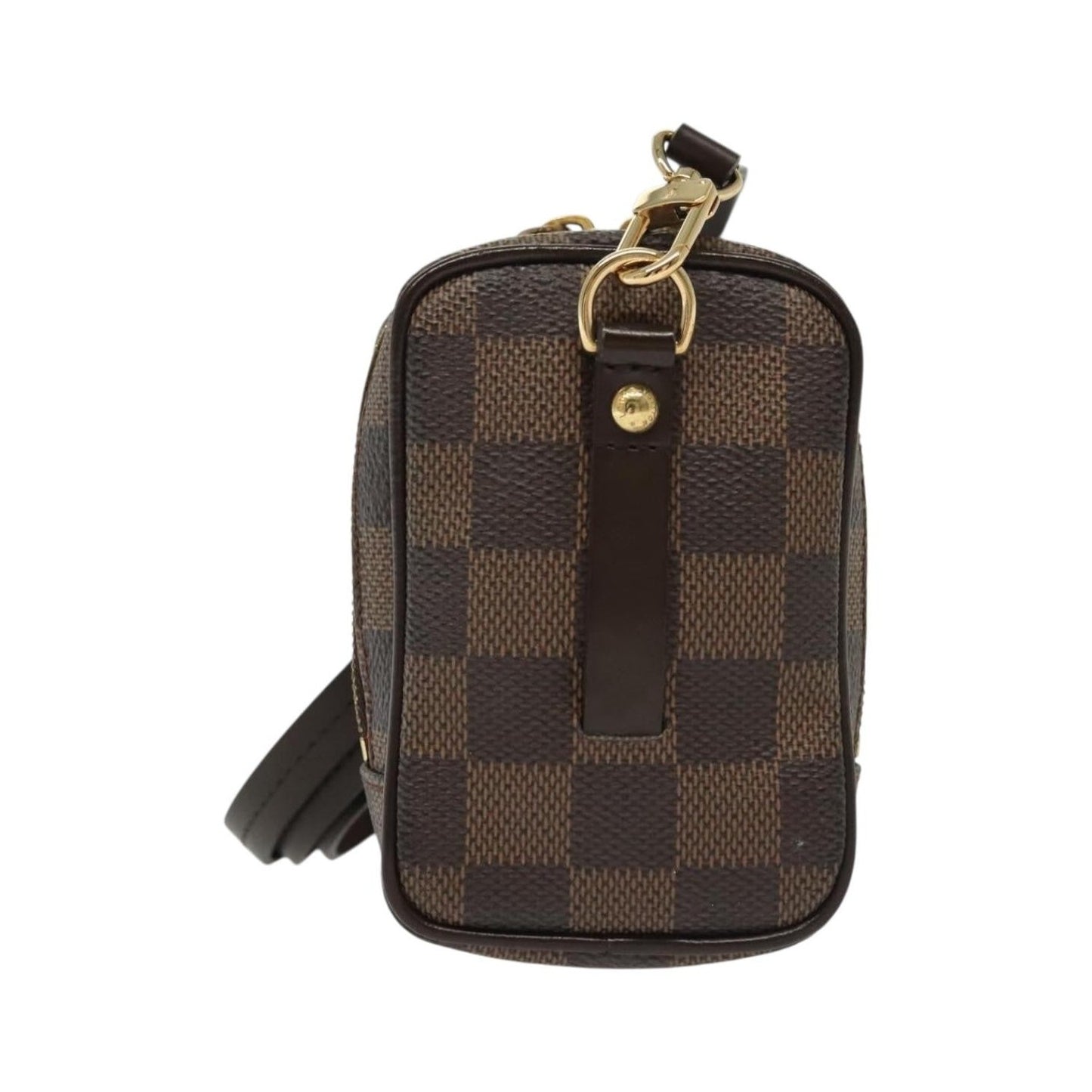Louis Vuitton Etui Okapi Camera Case Damier, Brown, Canvas, Clutch