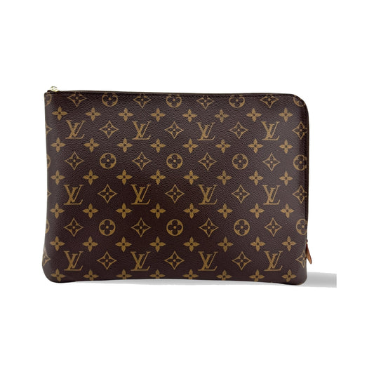 Louis Vuitton Etui Voyage Monogram Canvas, Brown, Canvas, Clutch