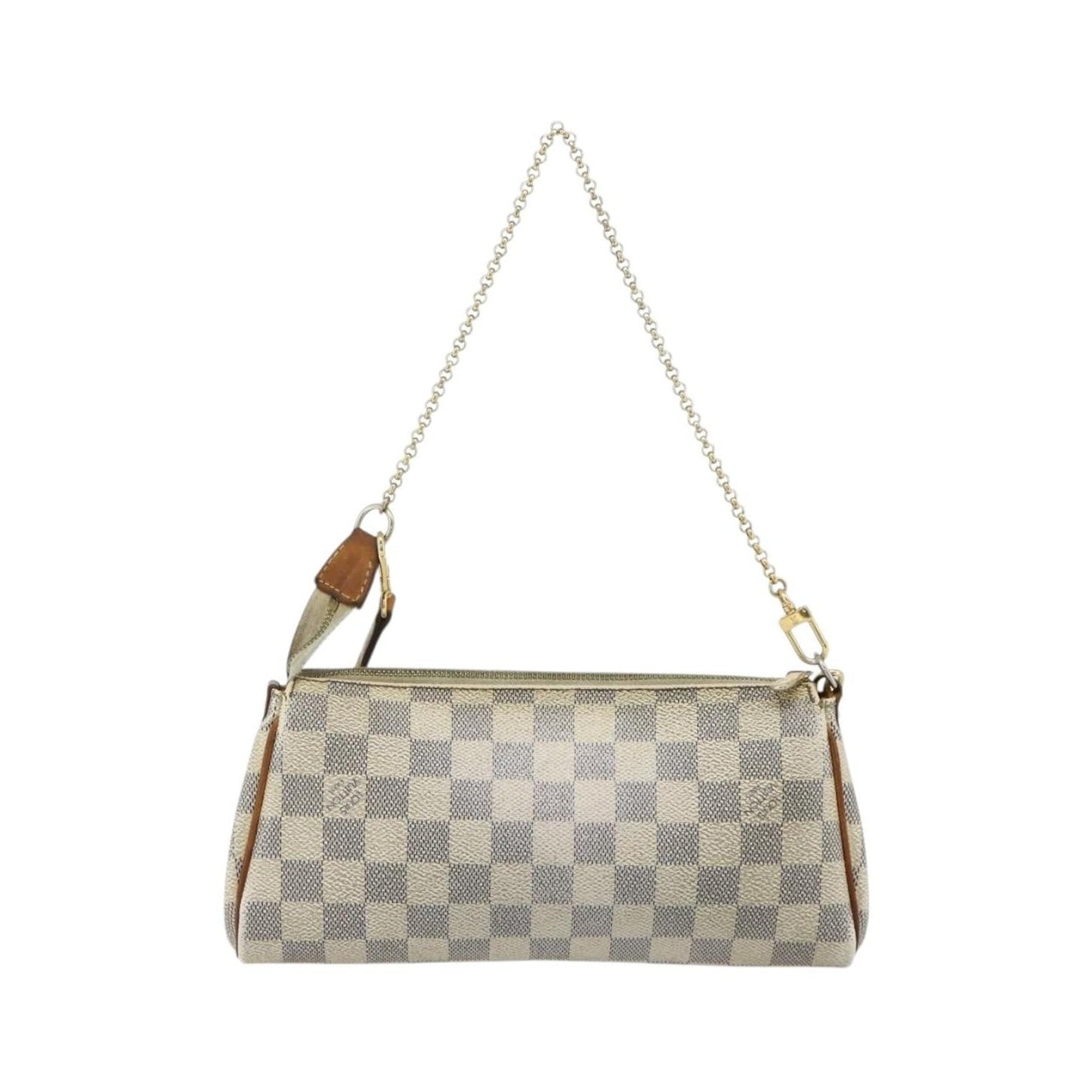 Louis Vuitton Eva Damier, Beige, Canvas, Shoulder Bag