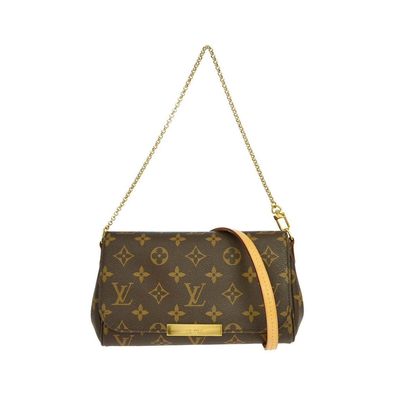 Louis Vuitton Favorite Monogram Canvas, Brown, Canvas, Crossbody Bag
