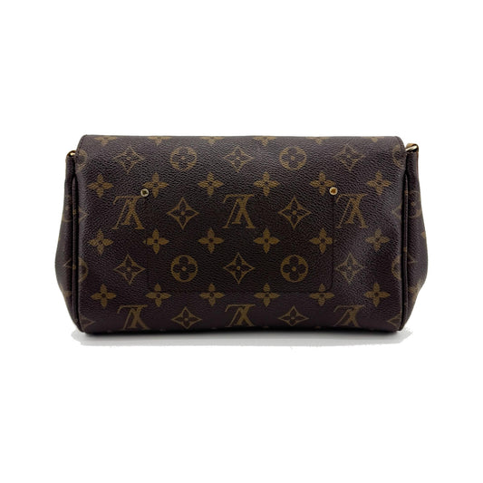 Louis Vuitton Favorite Monogram Canvas, Brown, Canvas, Handbag