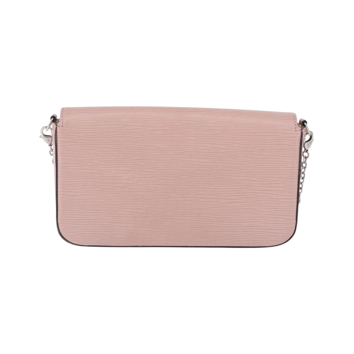 Louis Vuitton Felicie Chain Epi Leather, Pink, Leather, Clutch