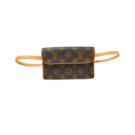 Louis Vuitton Florentine Canvas, Brown, Canvas, Clutch