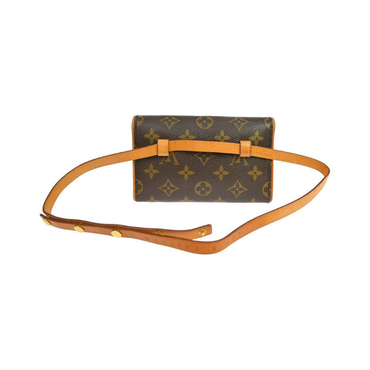Louis Vuitton Florentine Canvas, Brown, Canvas, Clutch