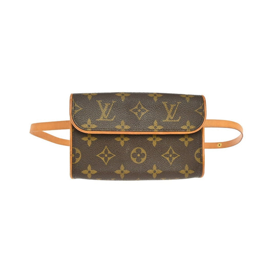 Louis Vuitton Florentine Monogram, Brown, Canvas, Clutch