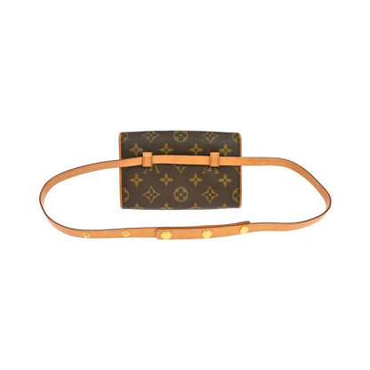 Louis Vuitton Florentine Monogram, Brown, Canvas, Clutch