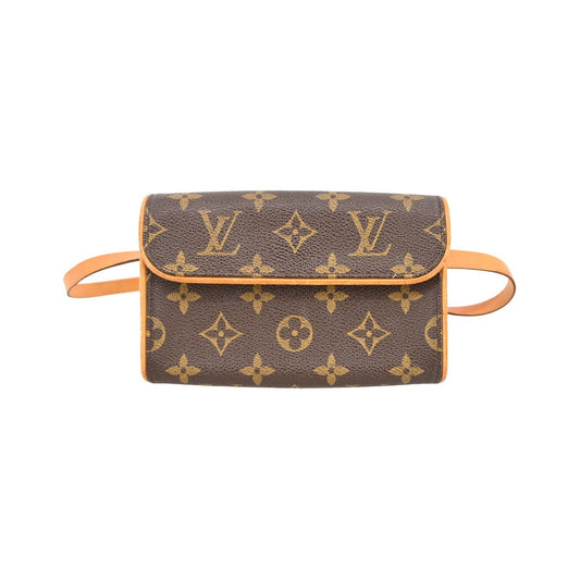 Louis Vuitton Florentine Monogram, Brown, Canvas, Clutch