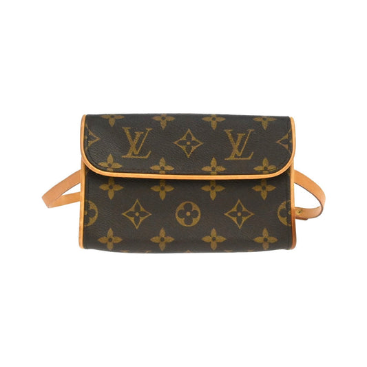 Louis Vuitton Florentine Monogram, Brown, Canvas, Clutch