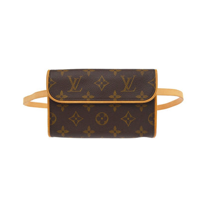Louis Vuitton Florentine Pochette Canvas, Brown, Canvas, Clutch