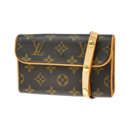 Louis Vuitton Florentine Pochette Damier, Brown, Canvas, Clutch