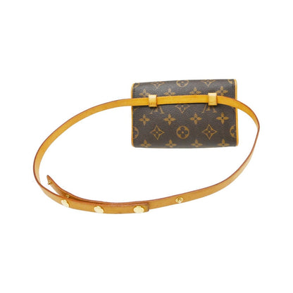 Louis Vuitton Florentine Pochette Monogram Canvas, Brown, Canvas, Clutch