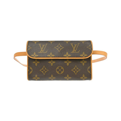 Louis Vuitton Florentine Waist Monogram Canvas, Brown, Canvas, Clutch