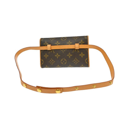 Louis Vuitton Florentine Waist Monogram Canvas, Brown, Canvas, Clutch