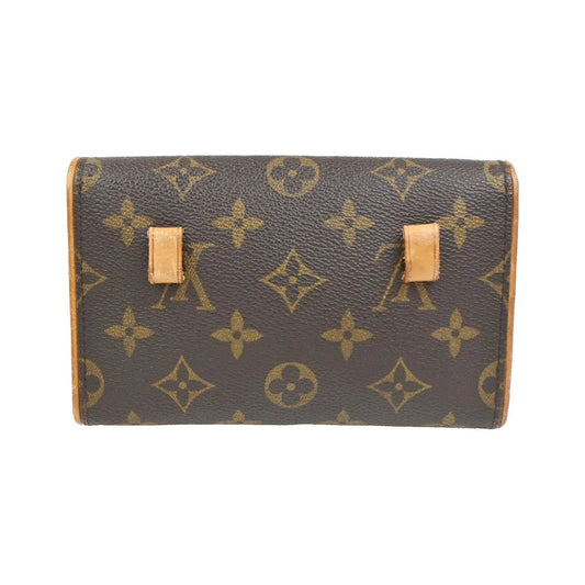 Louis Vuitton Florentine Waist Monogram Canvas, Brown, Canvas, Clutch
