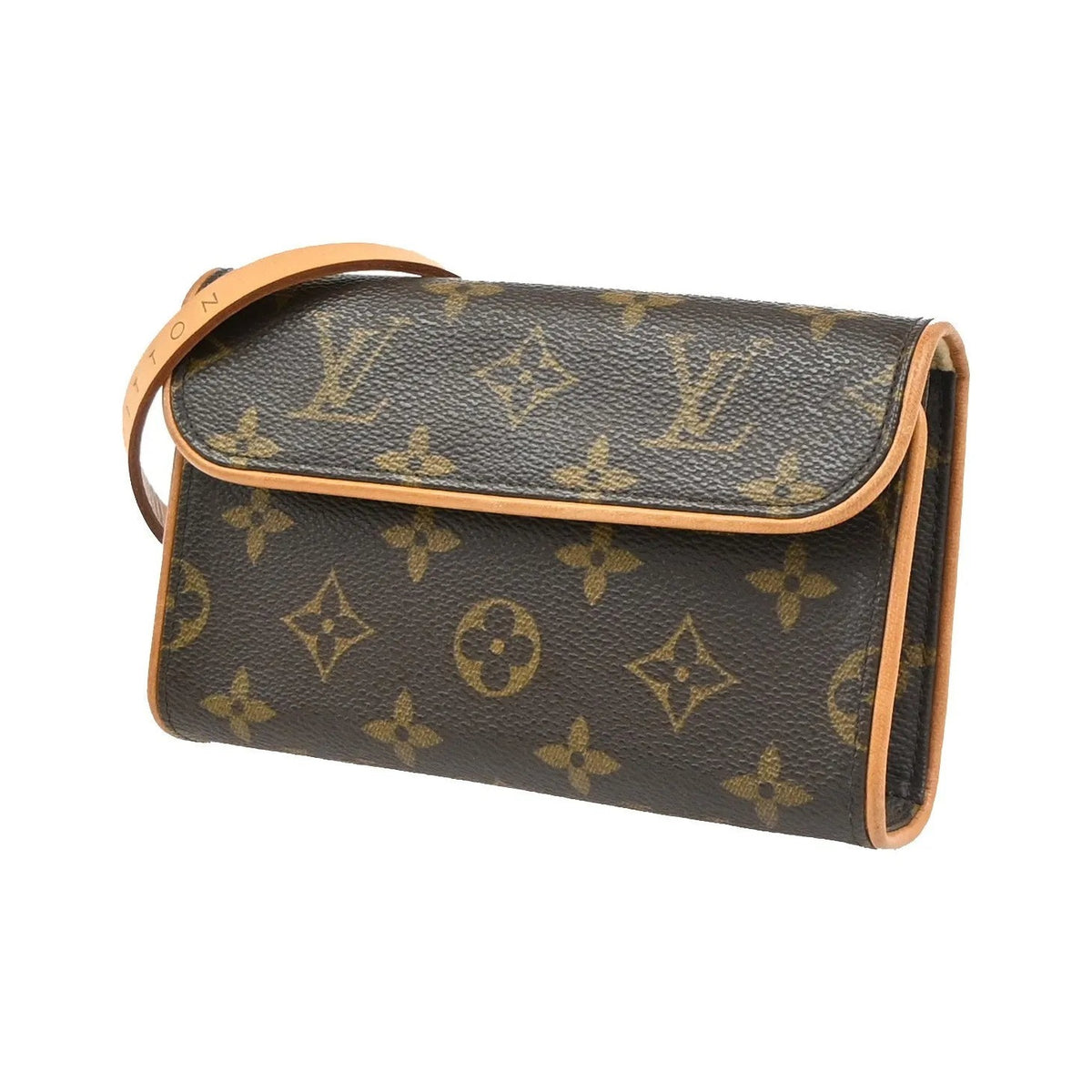 Louis Vuitton Florentine Waist Monogram Canvas, Brown, Canvas, Clutch