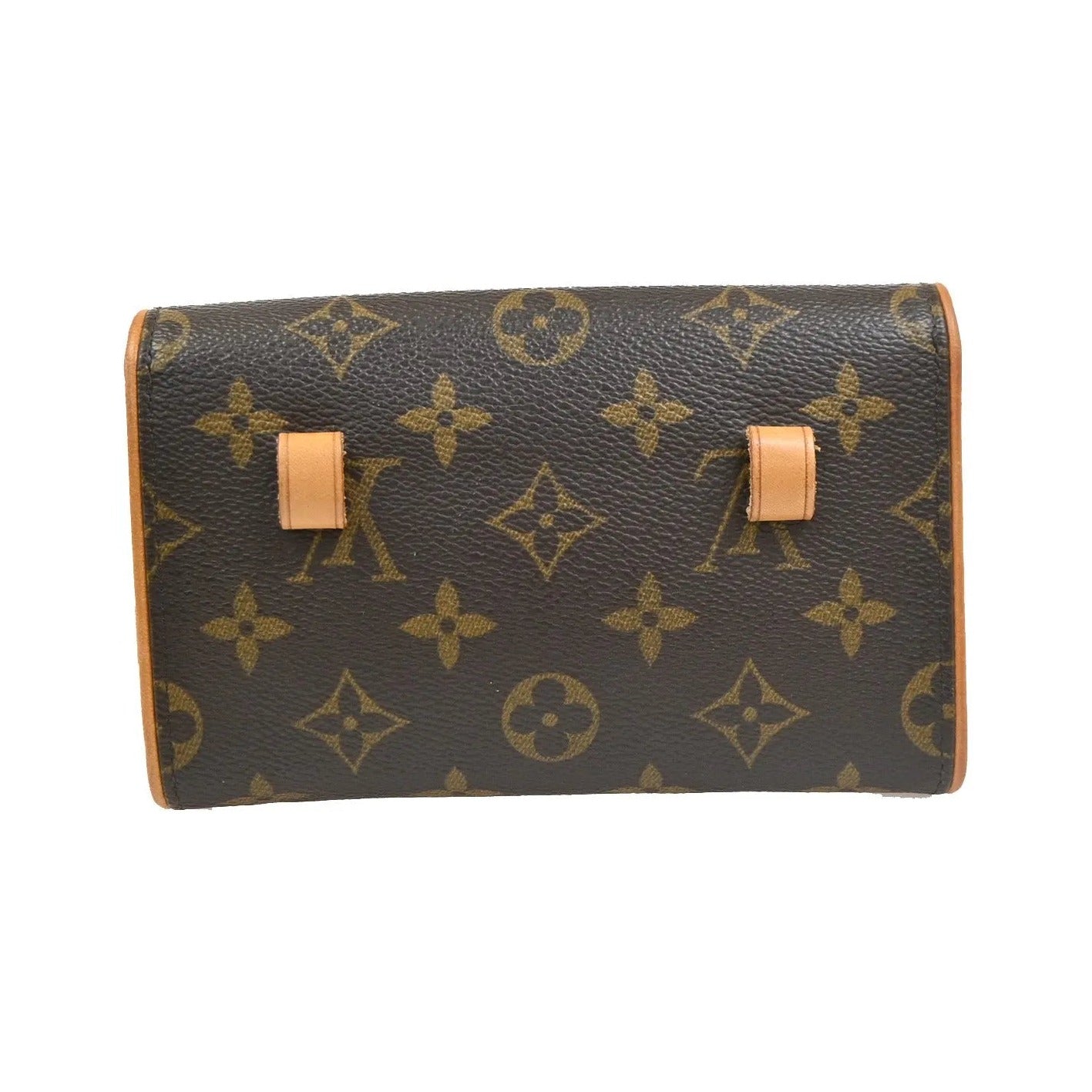 Louis Vuitton Florentine Waist Monogram Canvas, Brown, Canvas, Clutch