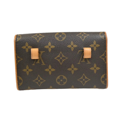 Louis Vuitton Florentine Waist Monogram Canvas, Brown, Canvas, Clutch
