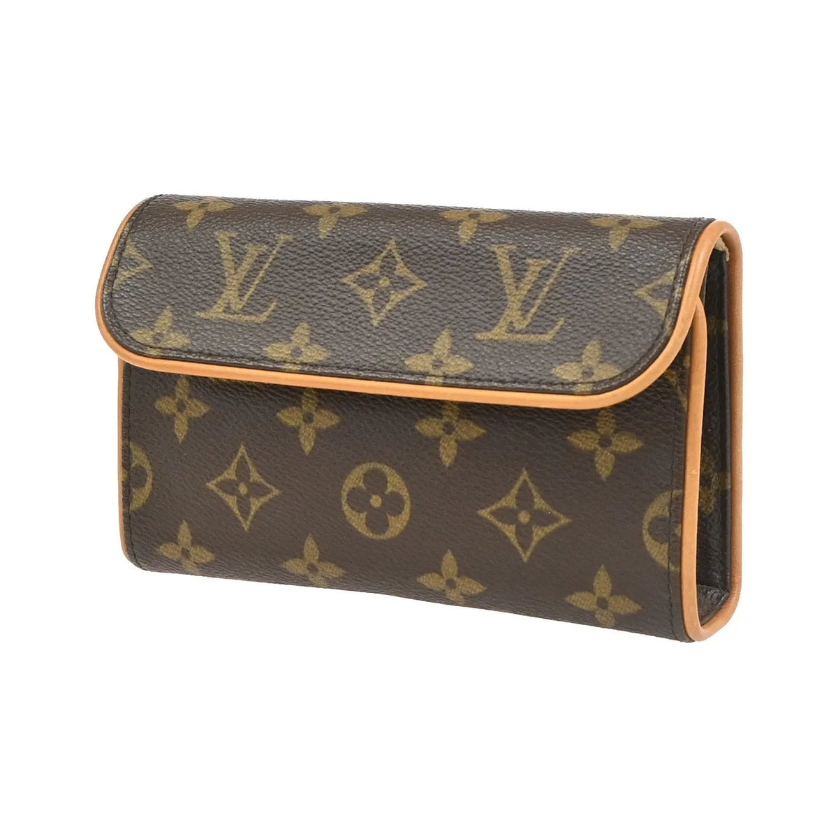 Louis Vuitton Florentine Waist Monogram Canvas, Brown, Canvas, Clutch