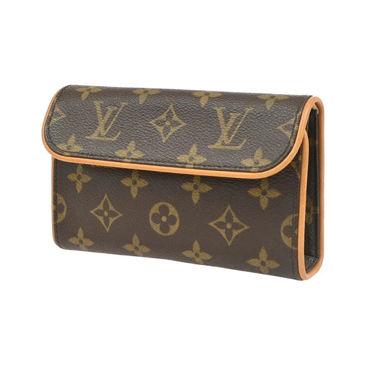 Louis Vuitton Florentine Waist Monogram Canvas, Brown, Canvas, Clutch