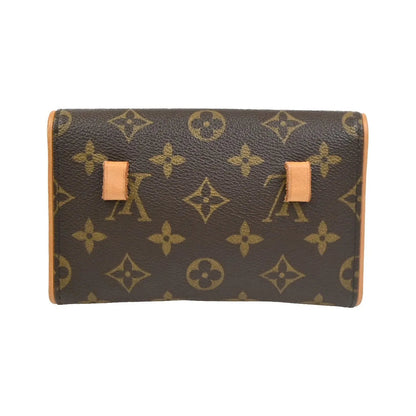 Louis Vuitton Florentine Waist Monogram Canvas, Brown, Canvas, Clutch