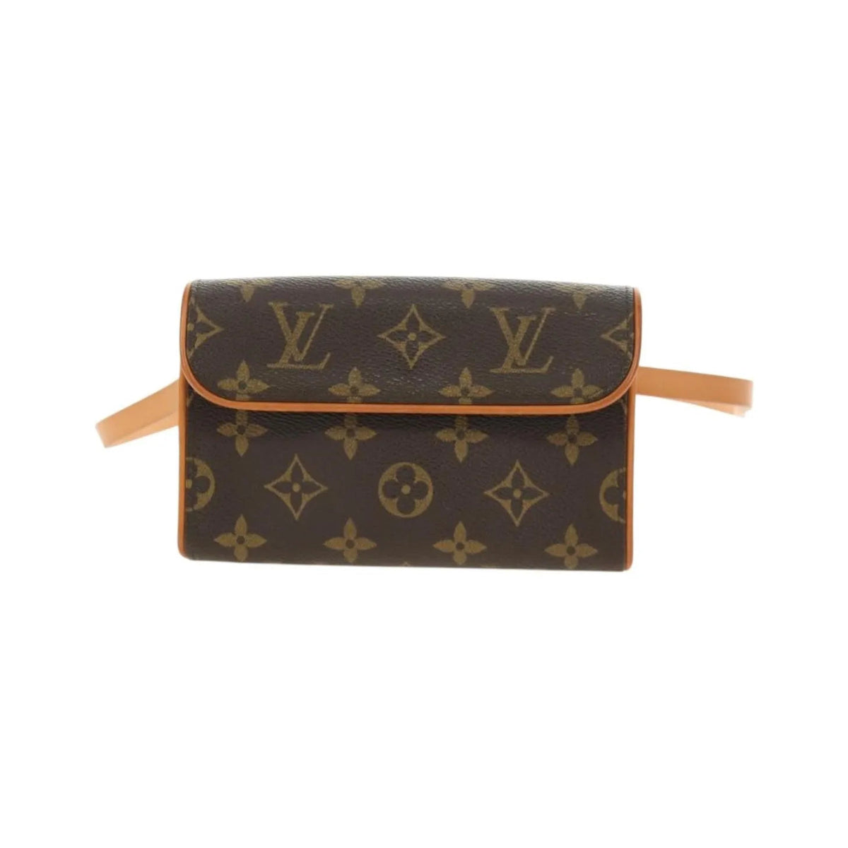 Louis Vuitton Florentine Waist Monogram Canvas, Brown, Canvas, Clutch