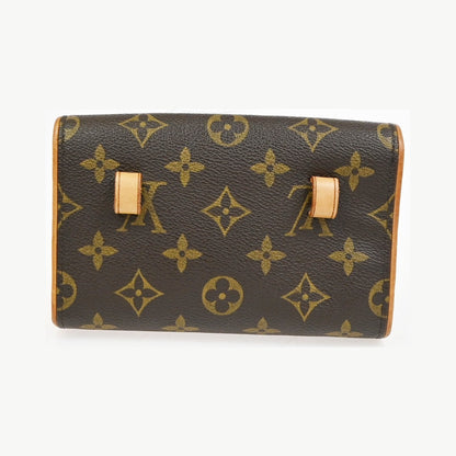 Louis Vuitton Florentine Waist Monogram Canvas, Brown, Canvas, Clutch