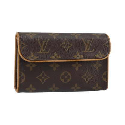 Louis Vuitton Florentine Waist Monogram Canvas, Brown, Canvas, Clutch