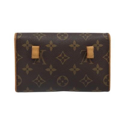 Louis Vuitton Florentine Waist Monogram Canvas, Brown, Canvas, Clutch