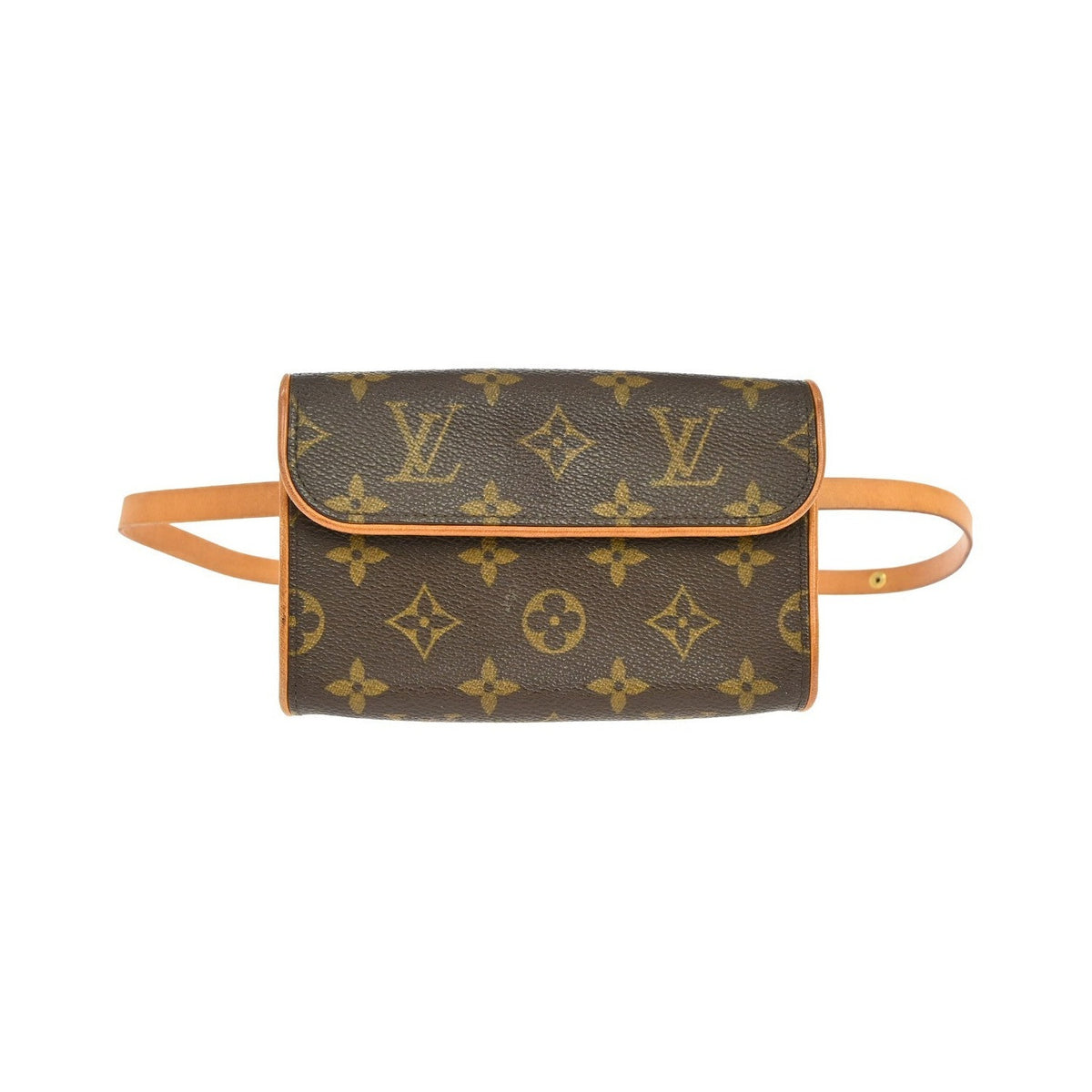 Louis Vuitton Florentine Waist Monogram Canvas, Brown, Canvas, Handbag