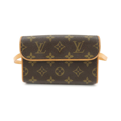 Louis Vuitton Florentine Waist Monogram Canvas, Brown, Canvas, Handbag
