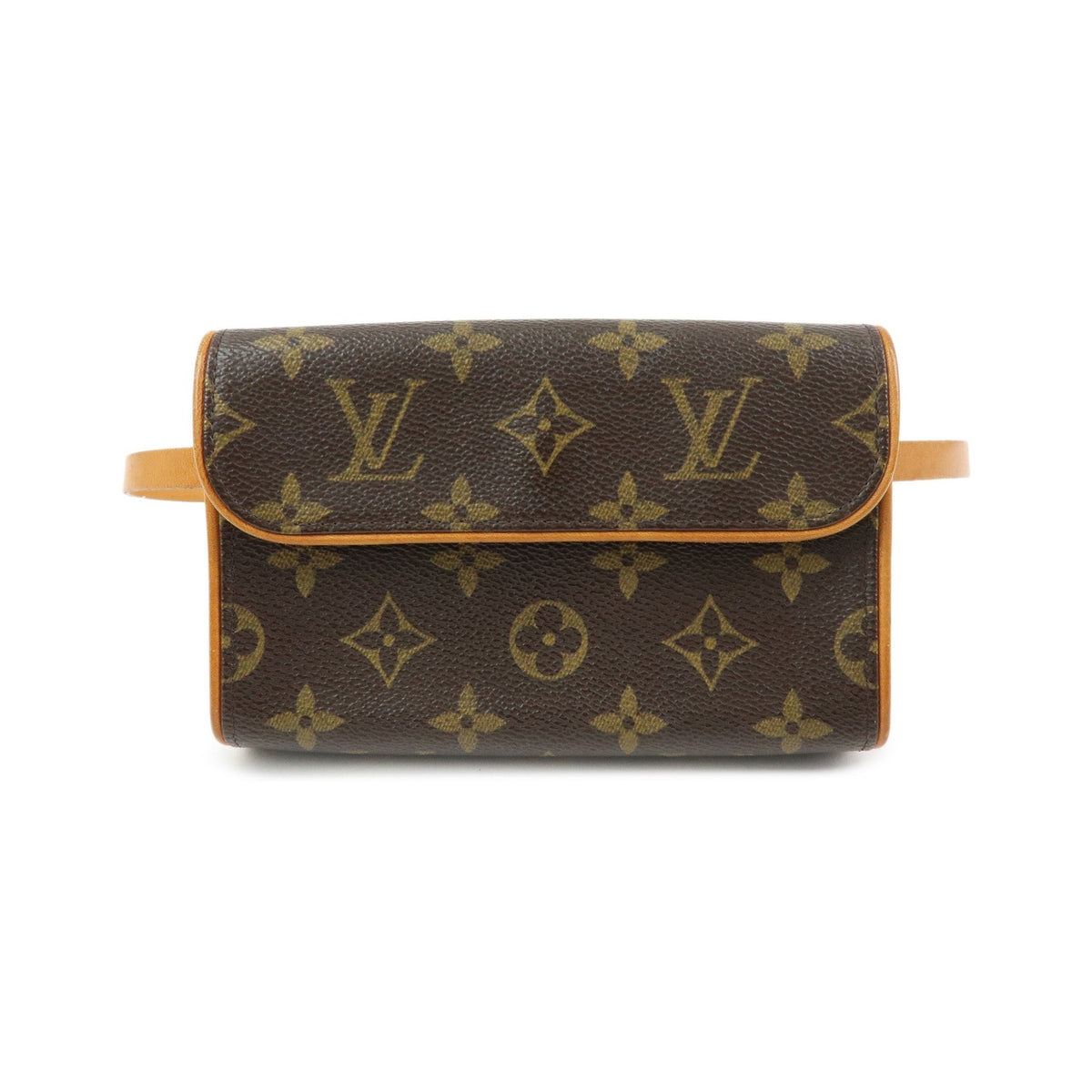 Louis Vuitton Florentine Waist Monogram Canvas, Brown, Canvas, Handbag