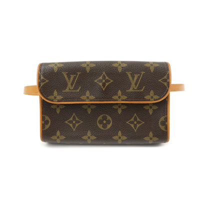 Louis Vuitton Florentine Waist Monogram Canvas, Brown, Canvas, Handbag