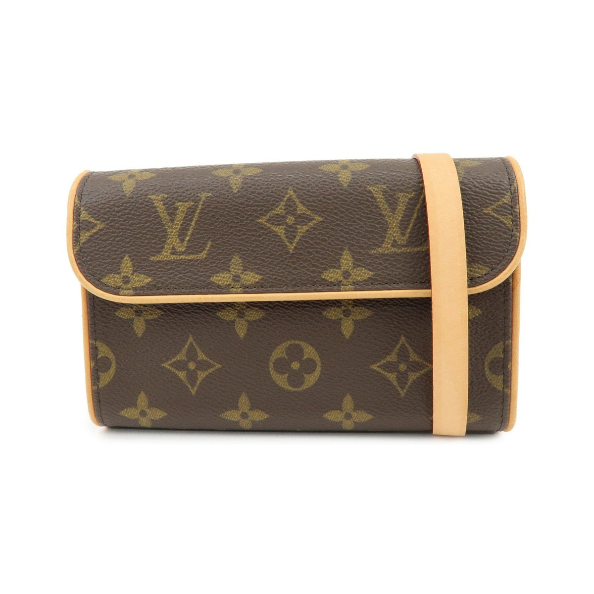 Louis Vuitton Florentine Waist Monogram Canvas, Brown, Canvas, Handbag