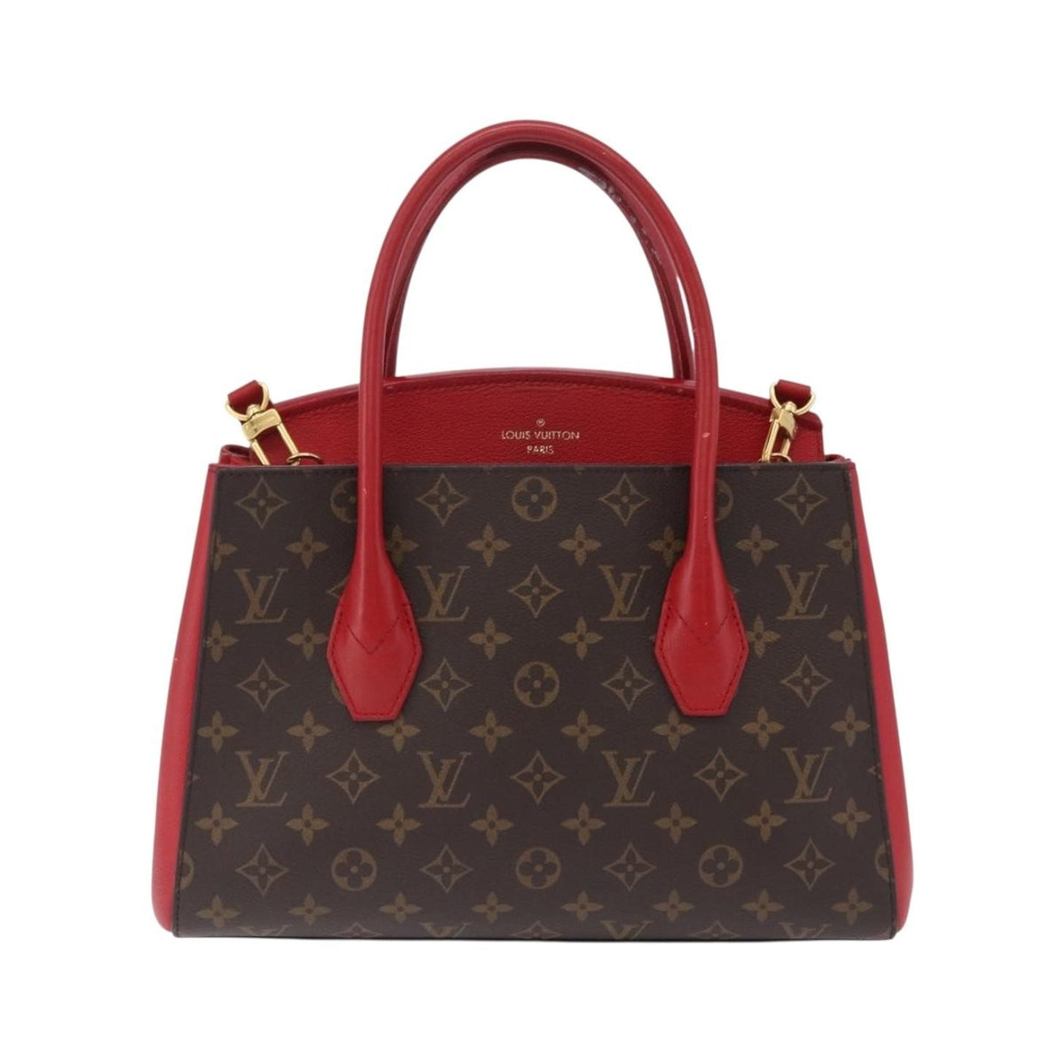 Louis Vuitton Florine Monogram Canvas and Leather, Brown, Canvas, Handbag