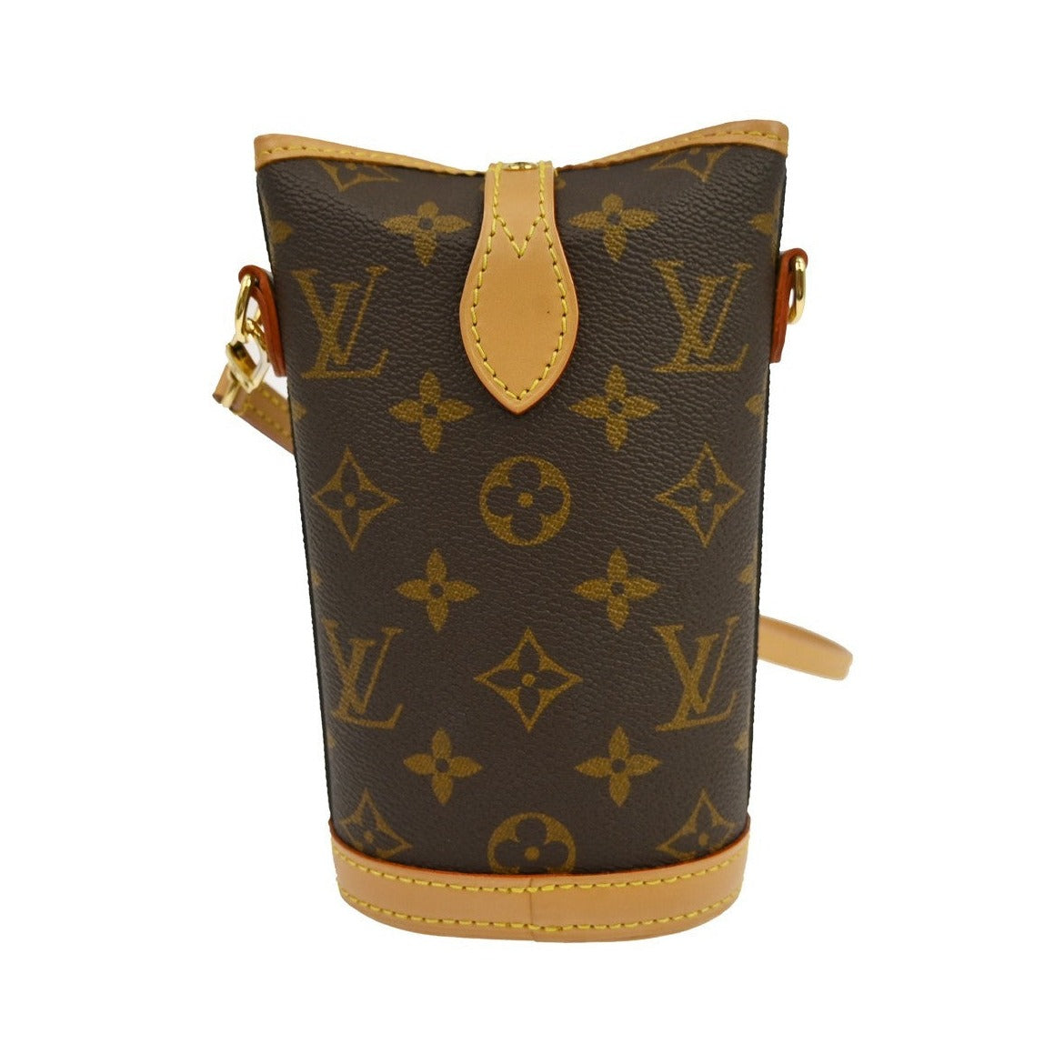 Louis Vuitton Fold Me Monogram Canvas, Brown, Canvas, Clutch