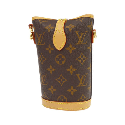Louis Vuitton Fold Me Monogram Canvas, Brown, Canvas, Clutch