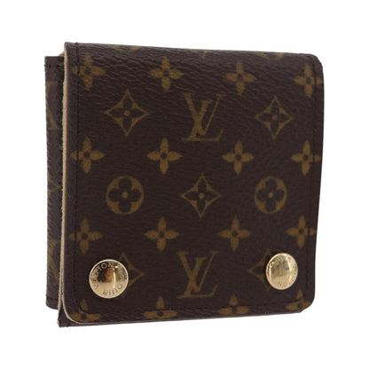 Louis Vuitton Folding Jewelry Case Monogram Canvas, Brown, Canvas, Toiletry Case