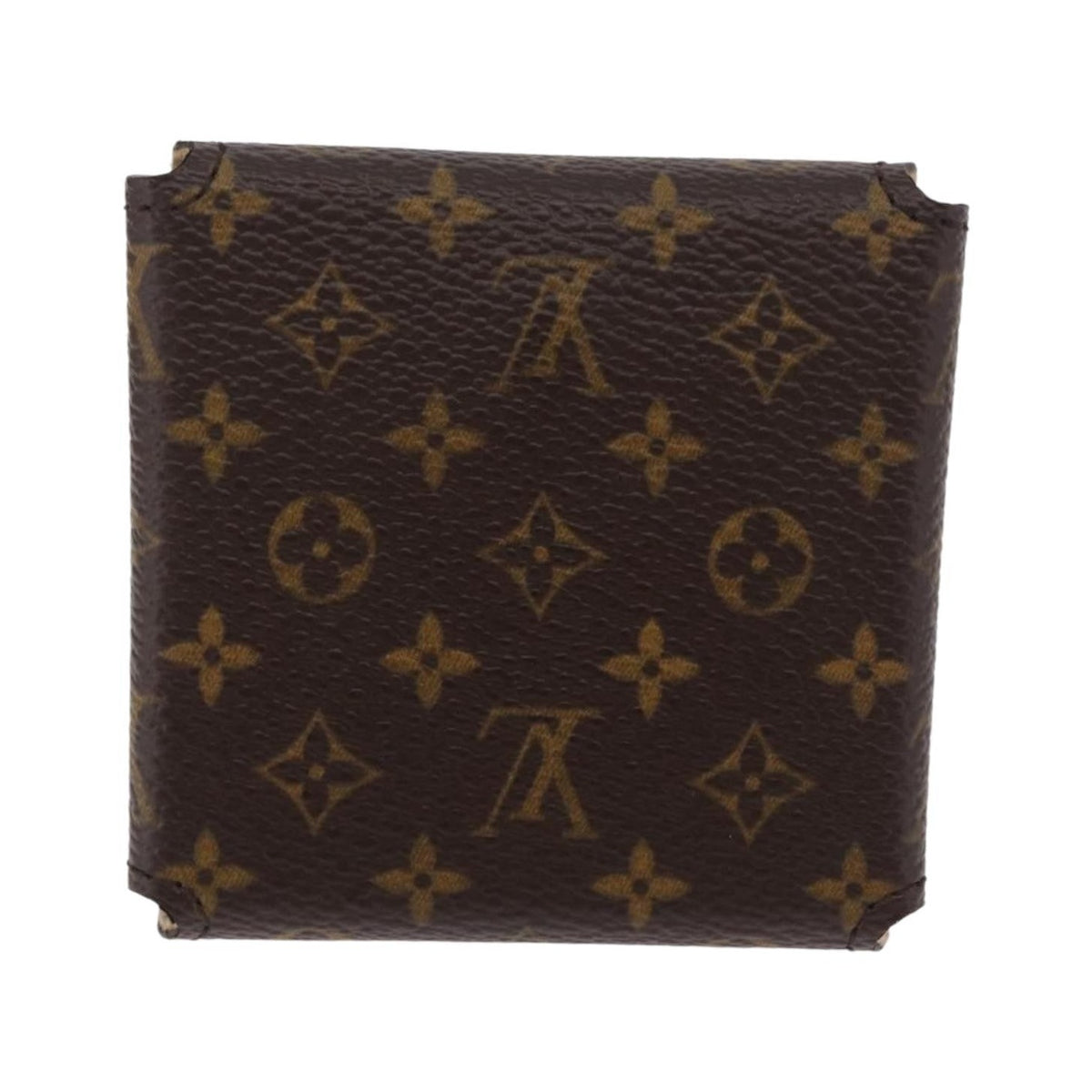 Louis Vuitton Folding Jewelry Case Monogram Canvas, Brown, Canvas, Toiletry Case