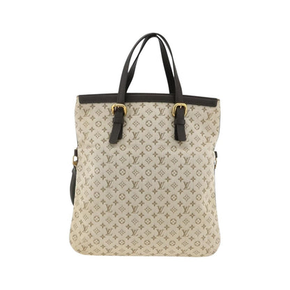 Louis Vuitton Francoise Mini lin, Khaki, Canvas, Tote Bag