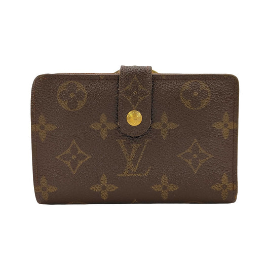 Louis Vuitton French Monogram Canvas, Brown, Canvas, Wallet