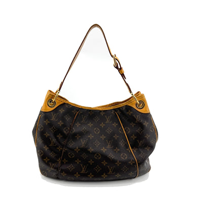 Louis Vuitton Galliera Monogram Canvas, Brown, Canvas, Handbag
